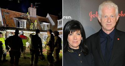 Richard Curtis and Emma Freud devastated as fire destroys roof and bedroom of seaside home