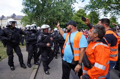 Dock workers' strike hits cargo handling at German ports