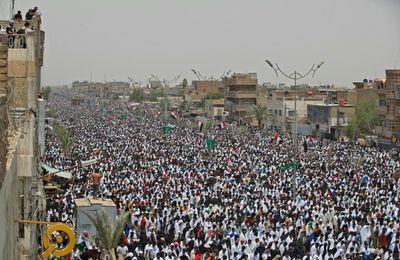 Sadr supporters mass in Iraq prayer rally amid political deadlock