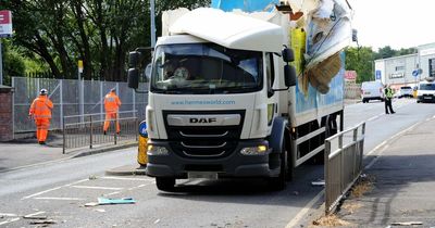 Lorry driver hit with penalty after Greenhill Road bridge crash