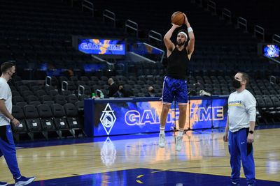 Watch: Warriors’ Klay Thompson already putting in work at offseason workout