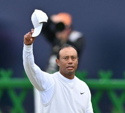 8 incredible photos of Tiger Woods’ emotional Open Championship walk up St. Andrews’ 18th
