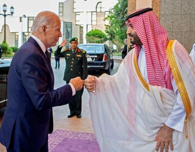 Biden lands in Saudi Arabia, country he vowed to make 'pariah'