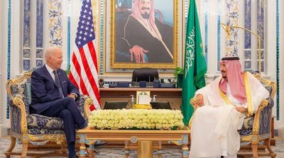 King Salman Holds Talks with Biden in Jeddah