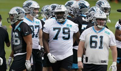 Panthers OT Ikem Ekwonu: Ready to block for whoever coaches put out there
