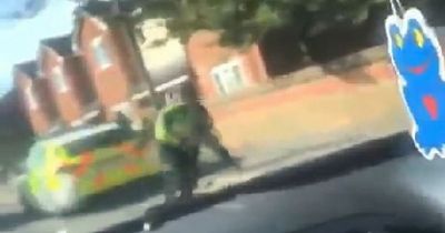 People run away screaming 'machete' at scene of attempted murder probe