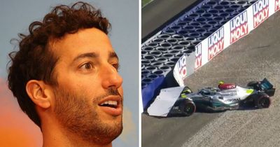 Daniel Ricciardo takes aim at F1 fans for cheering big crashes after Lewis Hamilton smash
