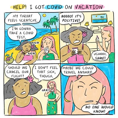 We asked, you answered: NPR readers share how they handled COVID on vacation