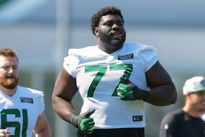 ESPN: Jets’ Mekhi Becton outside top-10 OTs, but does get votes