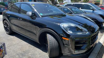 2023 Porsche Cayenne, 2024 Panamera Spied Up-Close In California