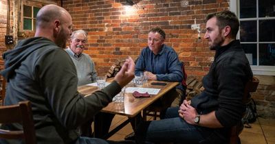 Gathering men around the table to talk, share and connect