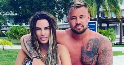 Katie Price and fiancé Carl Woods' relationship is 'on the rocks' after dramatic year