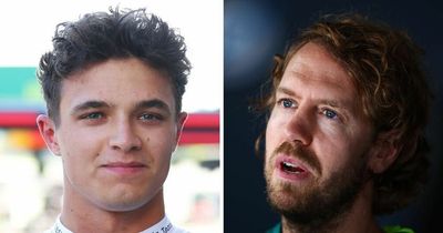 Lando Norris and Sebastian Vettel disagree over punishment for abusive F1 fans