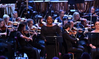 The First Night of the Proms review – moments of beauty amid the fury