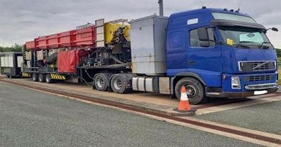 Police in HGV cabs catch 98 drivers using mobile phones in M6 clampdown