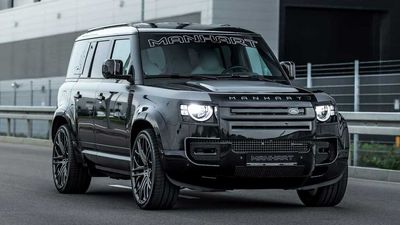 Manhart Land Rover Defender Is A Stealthy 500-HP SUV