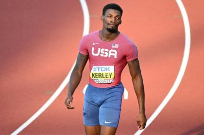 Kerley fires warning shot to rivals in world 100m