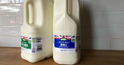 Price of milk is rising so fast at supermarkets that it went up 10p while we were doing an Asda shop