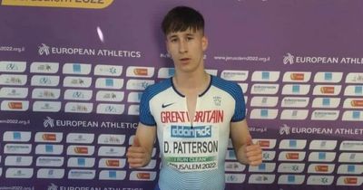 Ashgill athlete Dean Patterson wins Under-18 European Championships bronze