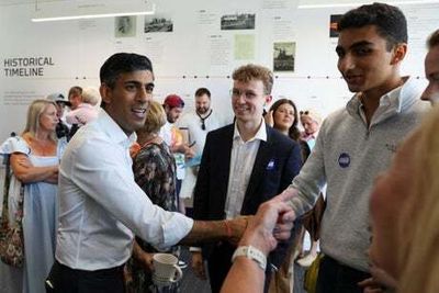 Conservative leadership race latest: Rishi Sunak tops latest poll after pledging to maximise Brexit