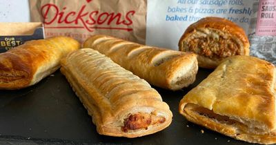 I compared sausage rolls from Greggs, Dicksons, Costa and more - one I ended up feeding to my dog