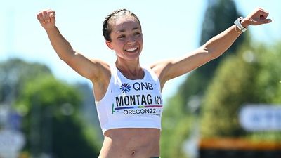 Australia's Jemima Montag fourth in women's 20km walk at World Athletics Championships