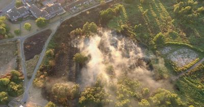 Police statement over 'deliberate' huge fire near Mansfield leisure centre