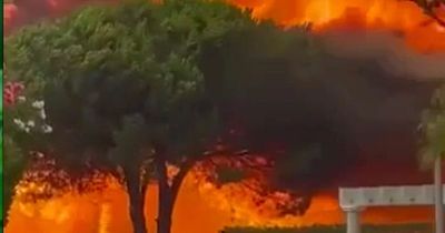 Brits among thousands fleeing huge Costa del Sol fire ripping through Spain