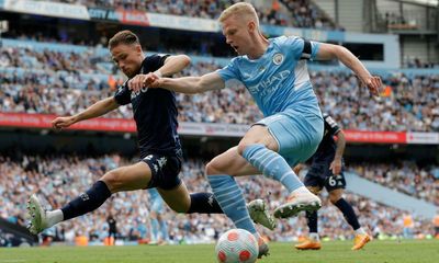 Arsenal reach verbal agreement to sign Manchester City’s Oleksandr Zinchenko