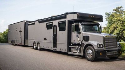 2008 Freightliner Camper For Sale Lets You Bring Your Garage On Trips