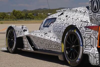 Acura ARX-06 LMDh car completes first run in France