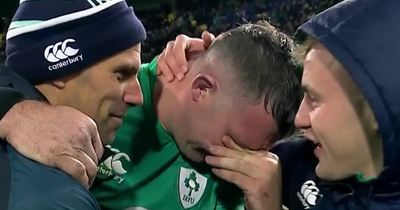 Emotional Peter O'Mahony in tears as Ireland close out historic All Blacks victory