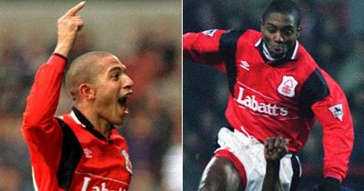 Stan Collymore and Bryan Roy reunite to relive Nottingham Forest glory days