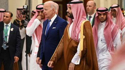 Biden tells 9 Arab leaders at summit: U.S. "will not walk away” from Middle East