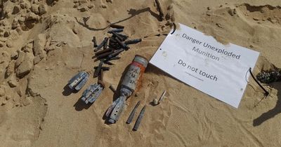 Unexploded munition found on Scots beach destroyed by bomb squad