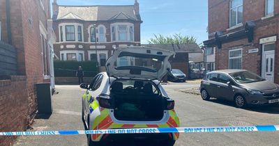 Man hospitalised after 'knife injury to arm' as police cordon off street