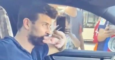 Gerard Pique caught listening to ex-partner Shakira's music on drive home from training