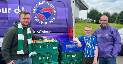 Fans Supporting Foodbanks 'blown away' after first collection at Celtic match