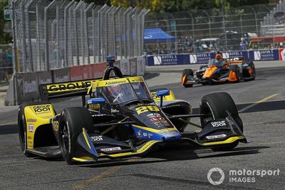 IndyCar Toronto: Herta tops second practice as Palou and Grosjean crash