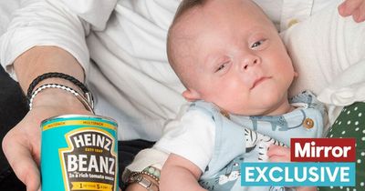 Parents' joy as baby weighing less than a can of baked beans survives against odds