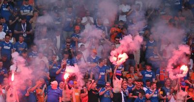 The best Blackpool v Rangers photos as Light Blues create seaside pyro show and Tillman spotted