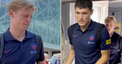 Man Utd delivered Frenkie de Jong hammer blow as Barcelona midfielder boards flight to USA