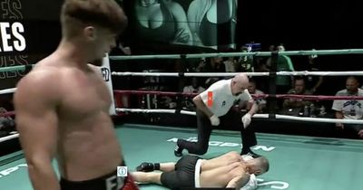 Fifty-two-year-old Simple Simon left face down on canvas by Ed Matthews in brutal KO