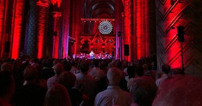 'They don't make venues like that any more': Richard Hawley plays Durham Cathedral with NASUWT Riverside Band