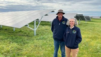 Gippsland dairy farmers rein in 'unsustainable' irrigation costs with solar power