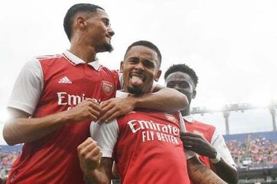 Arsenal 2-0 Everton: Gabriel Jesus scores again as Gunners open United States tour with win