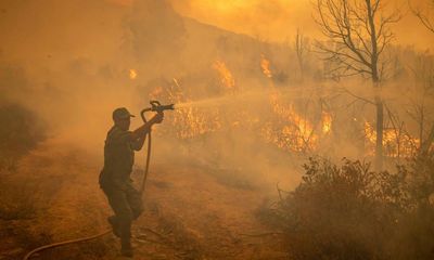 ‘Avalanche of fires’: what the front pages around the world say