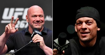 UFC president Dana White responds to Nate Diaz claiming he is being held "hostage"