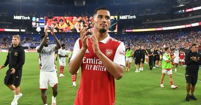 William Saliba sends powerful message to Mikel Arteta after Arsenal masterclass vs Everton