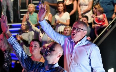 Scott Morrison speaks of God’s plan for him in sermon at controversial church